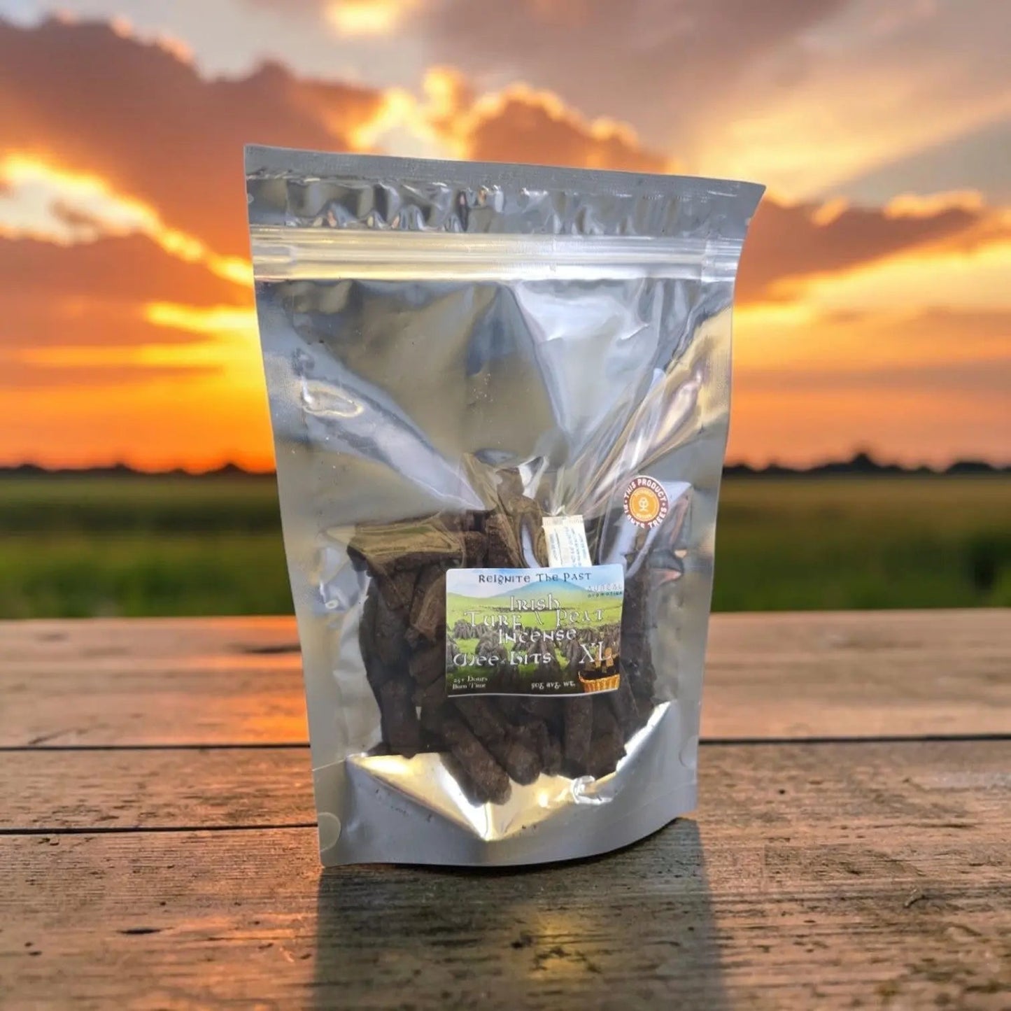 Irish Turf / Peat Incense Bulk Wee Bits 50g - The smell of Ancient Ireland