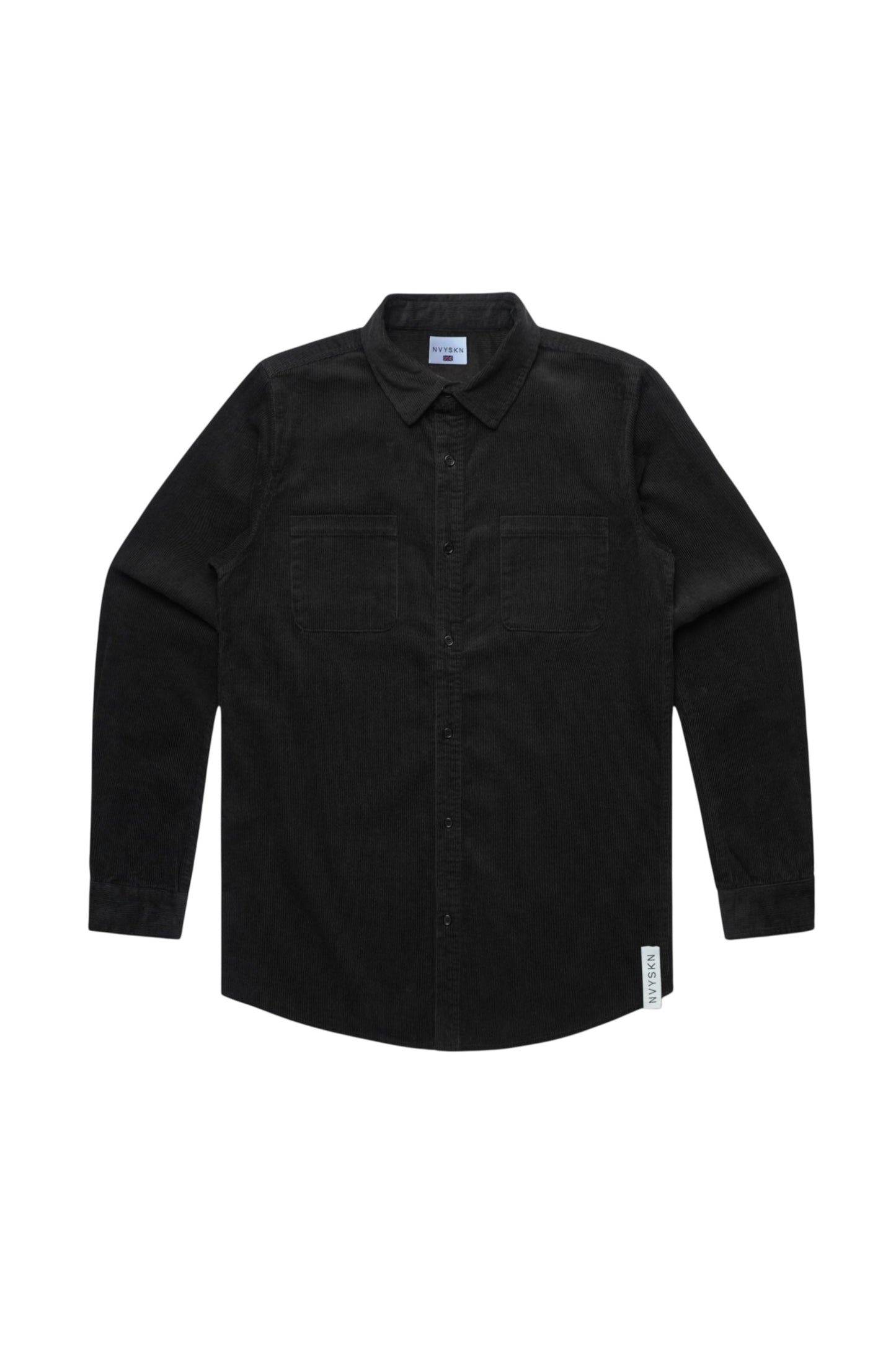 NVYSKN Heavy Cord Shirt – 300 GSM Cotton Corduroy Overshirt