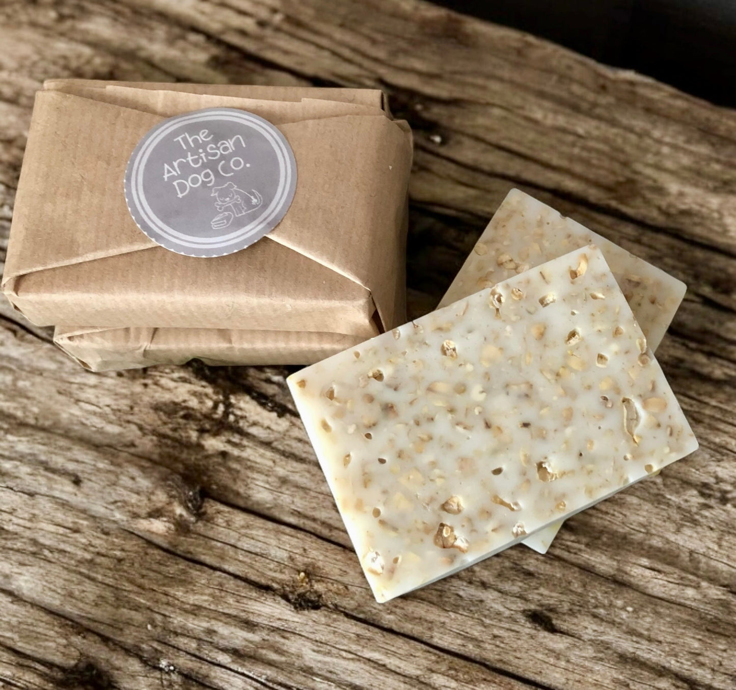 Oatmeal, Lemongrass and Lavender Dog Shampoo Bar