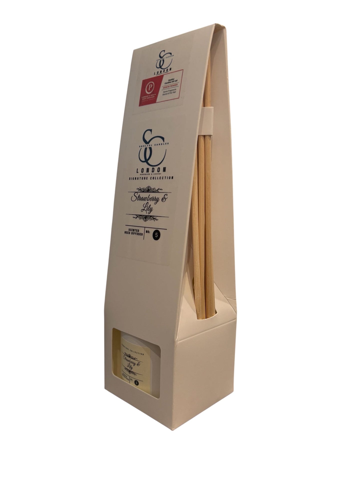 Strawberry & Lily – Reed Diffuser (100ml)