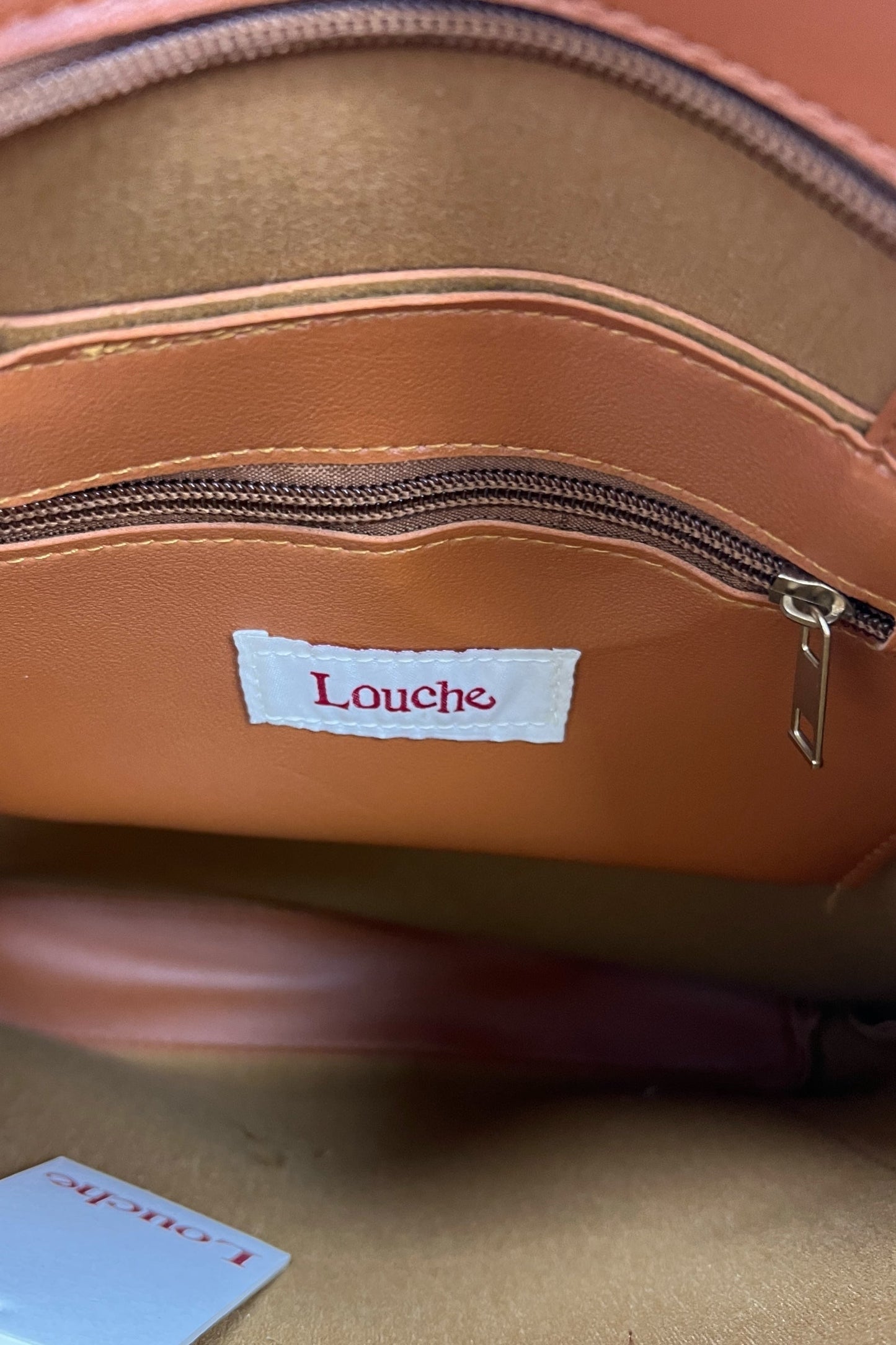 Louche Rusty Shoulder Bag Brown