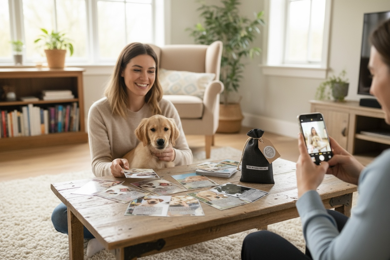 New Dog Milestone Cards