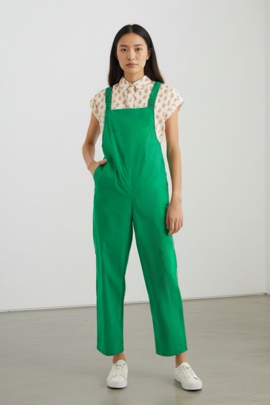 Tippie Poplin Dungarees