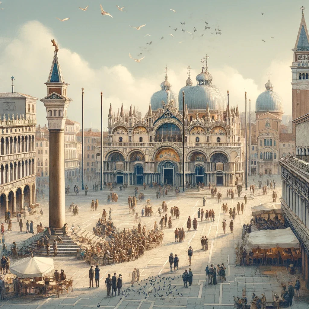 Piazza San Marco Venice Canvas