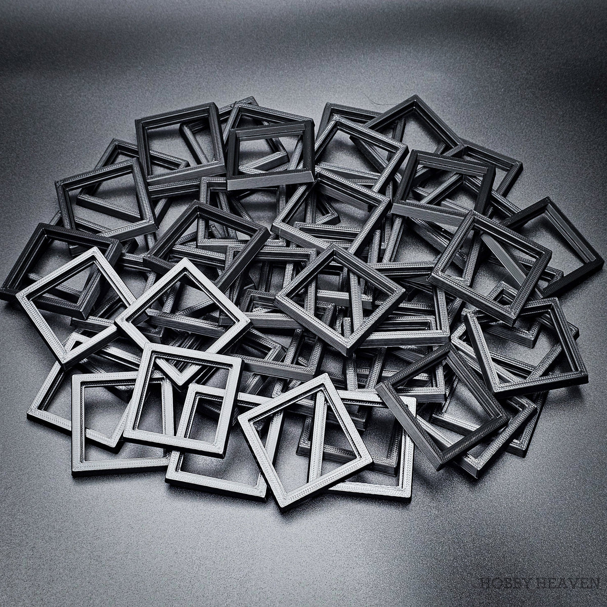 40 to 50mm Square Bases Converters 3d Print