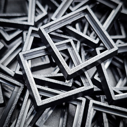 25mm to 30mm Square Base Converters ABS Plastic
