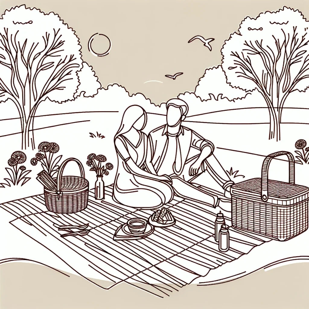 Picnic Moments Canvas