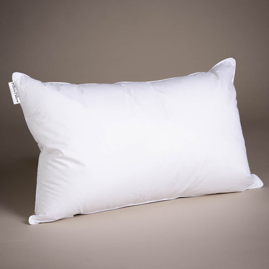 The Down Surround Pillow - White Duck Down & Feather - Premium Support & Comfort