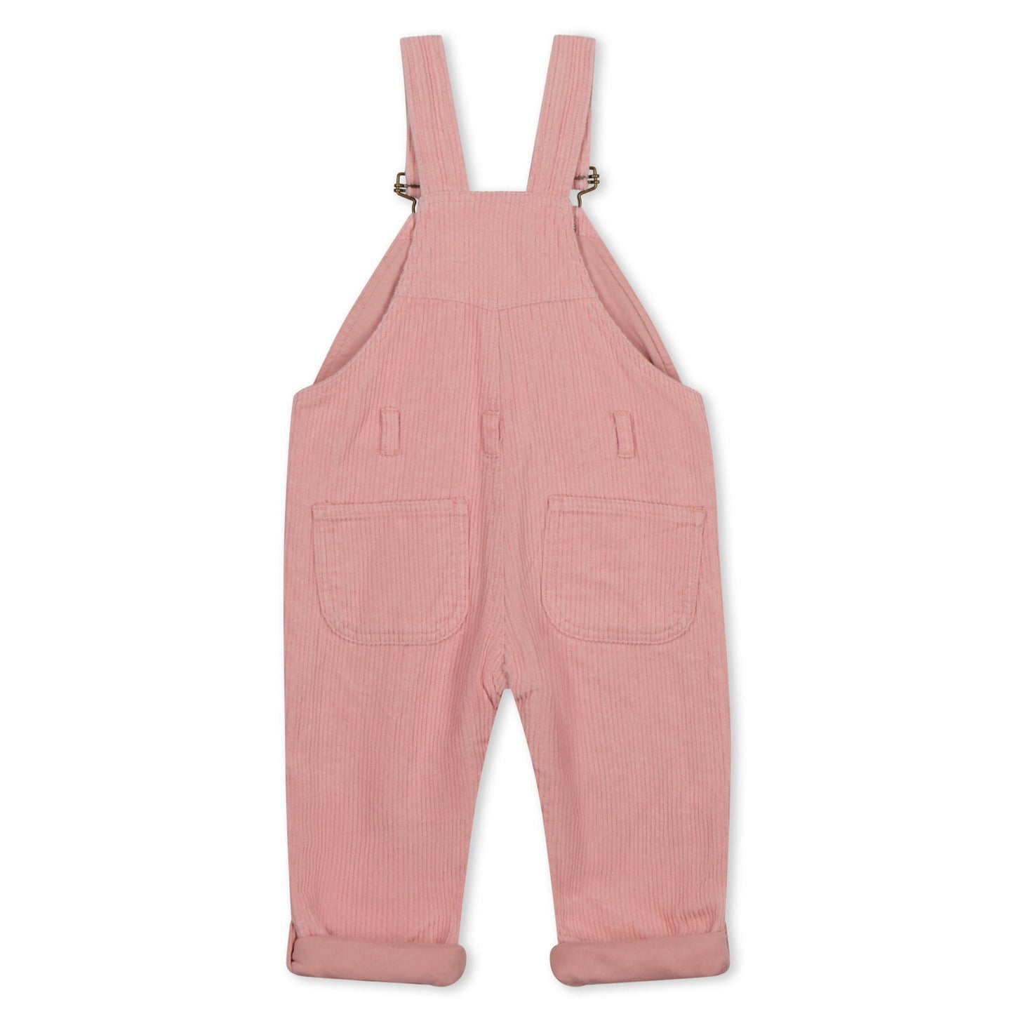 Pink Chunky Cord Dungarees