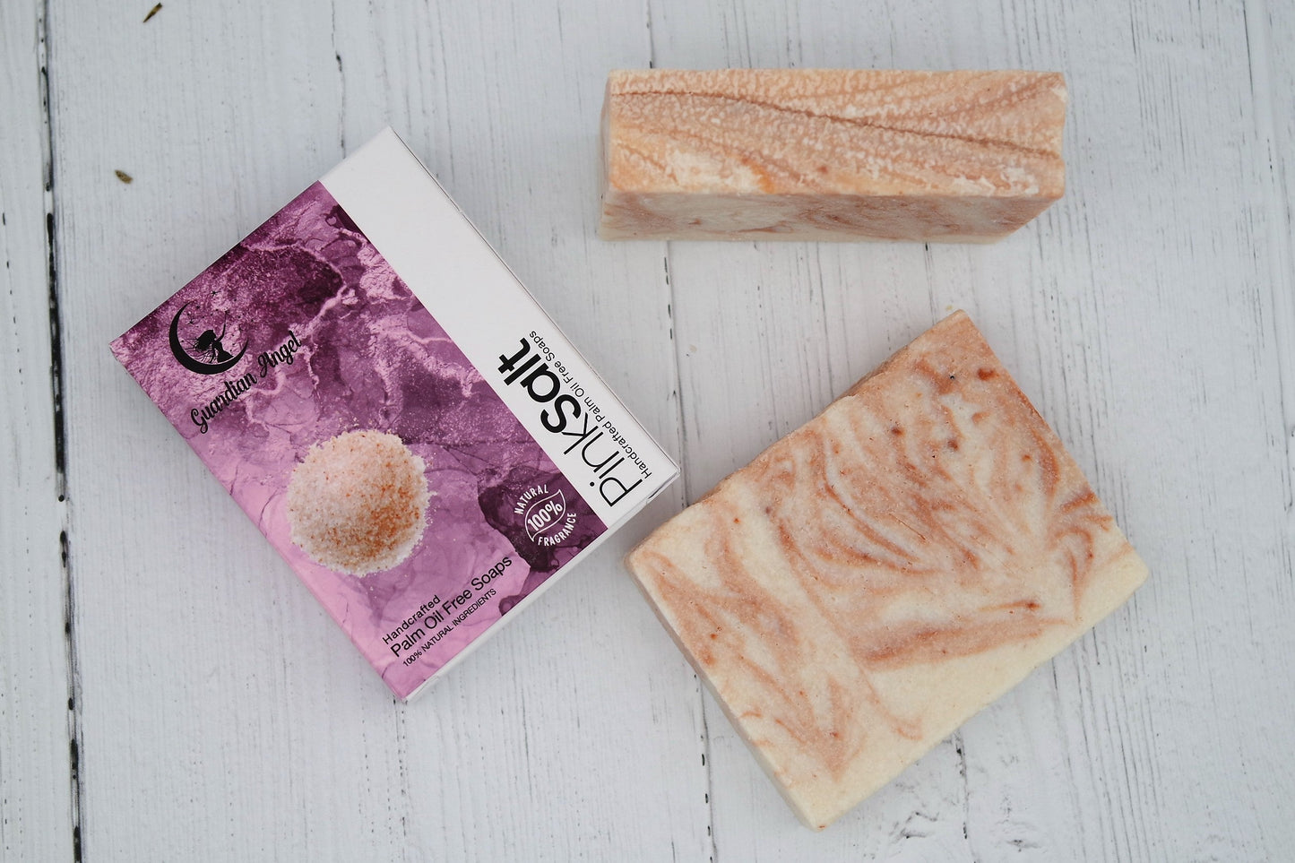 Pink Salt - Gentle Exfoliating Soap Bar - Himalayan Salt & Pink Clay