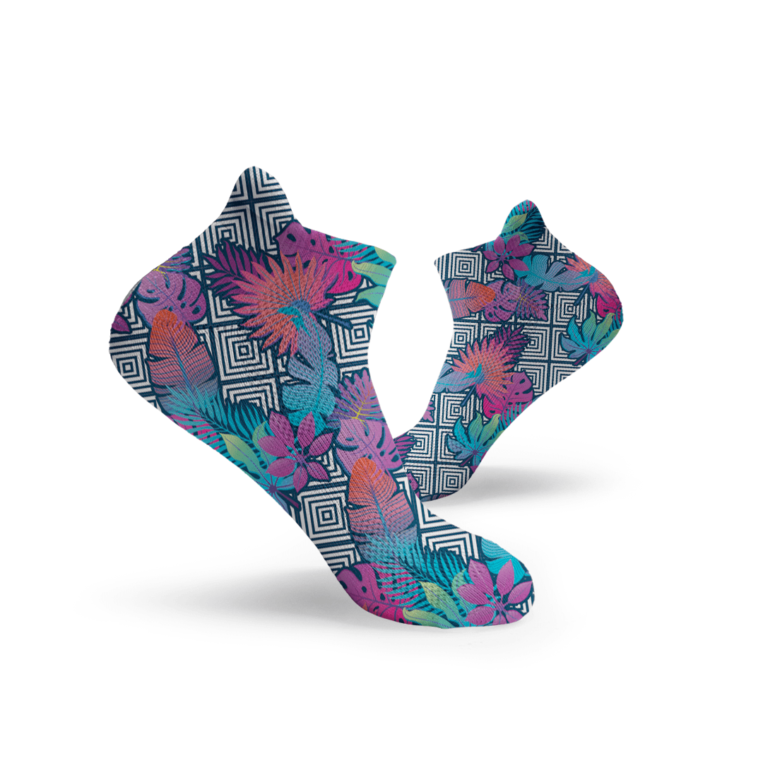 Geometric Exotic Leaves