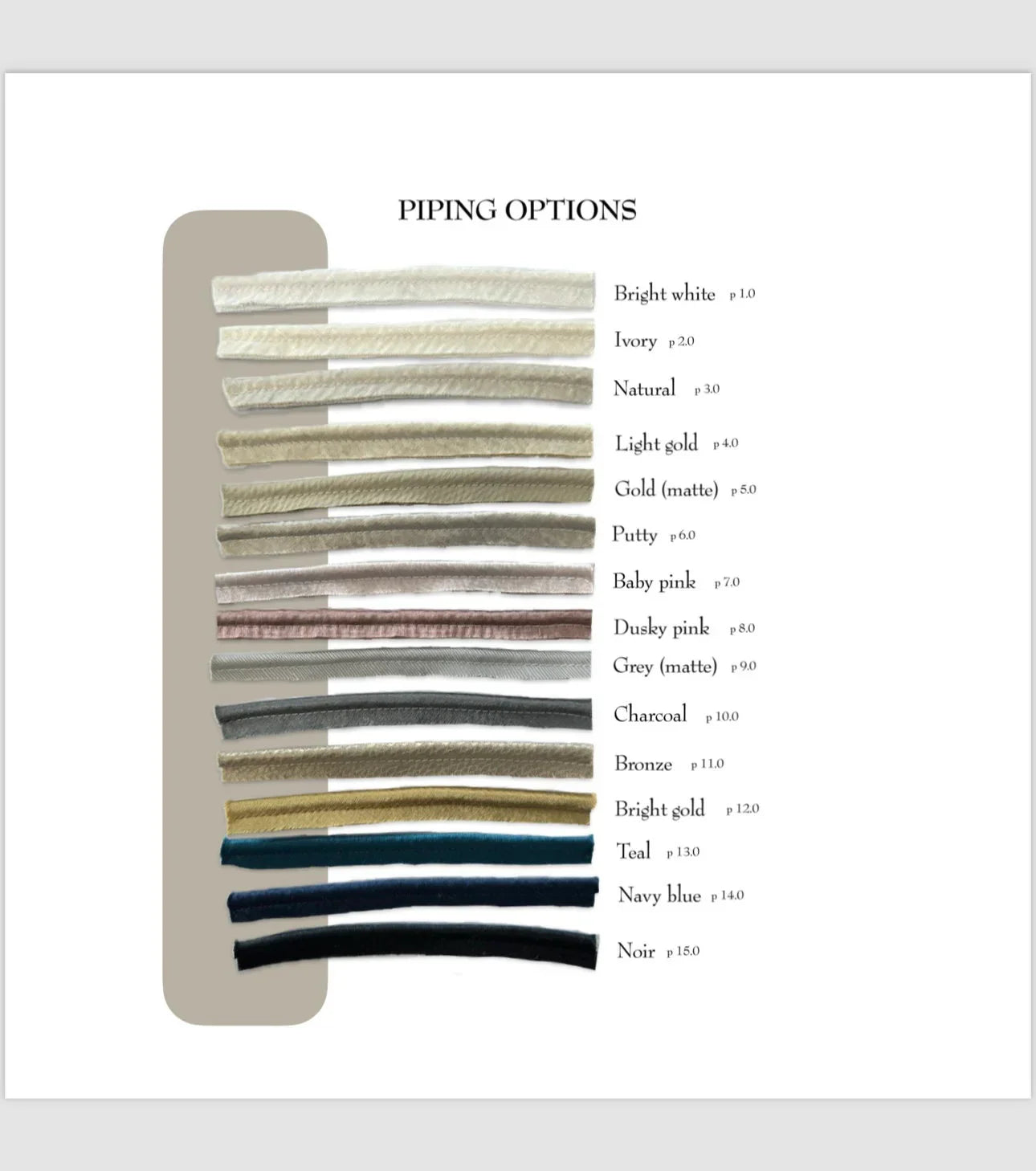 The Couture Cushion - The Ivory Lasson - Style No. 209