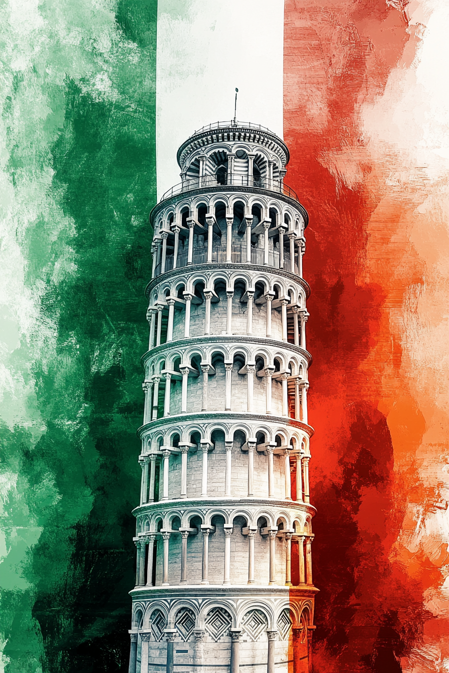 Pisa Glow Heritage Canvas