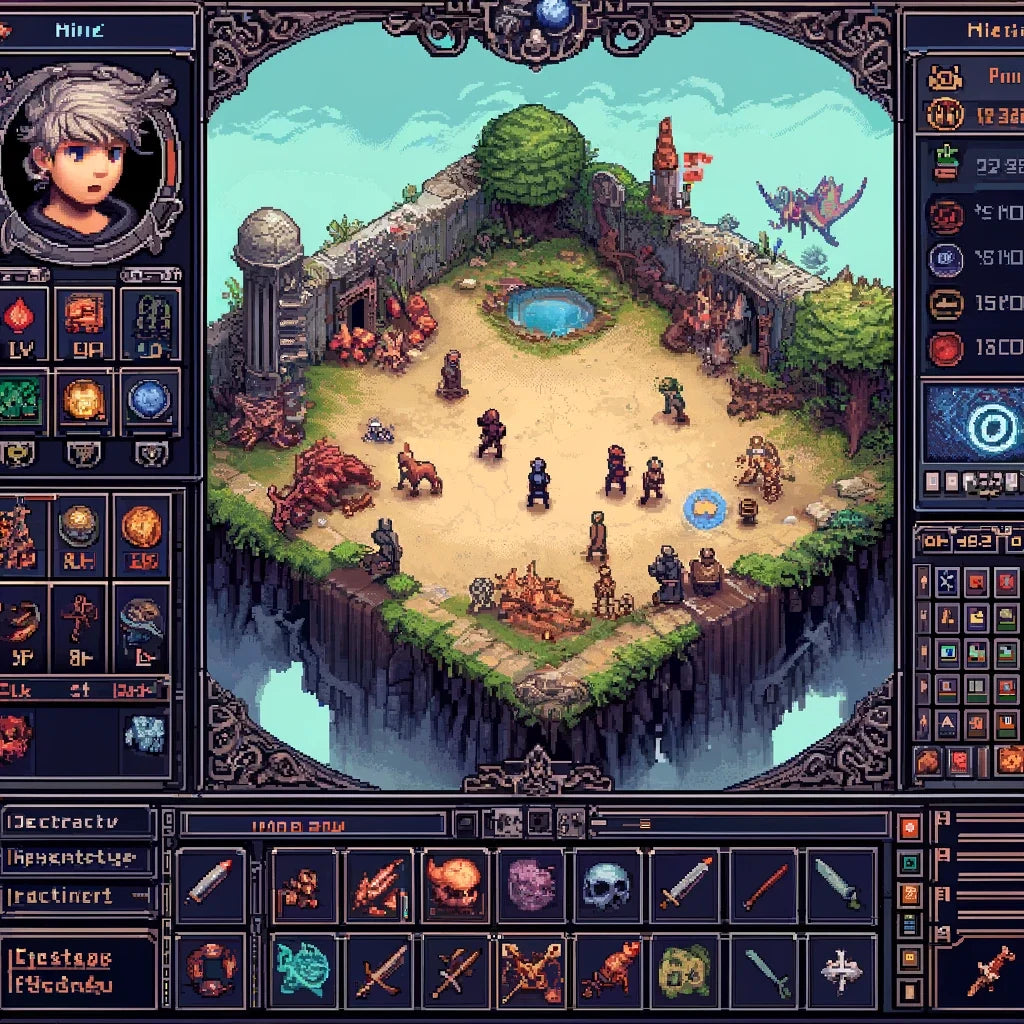 Pixel Quest Canvas