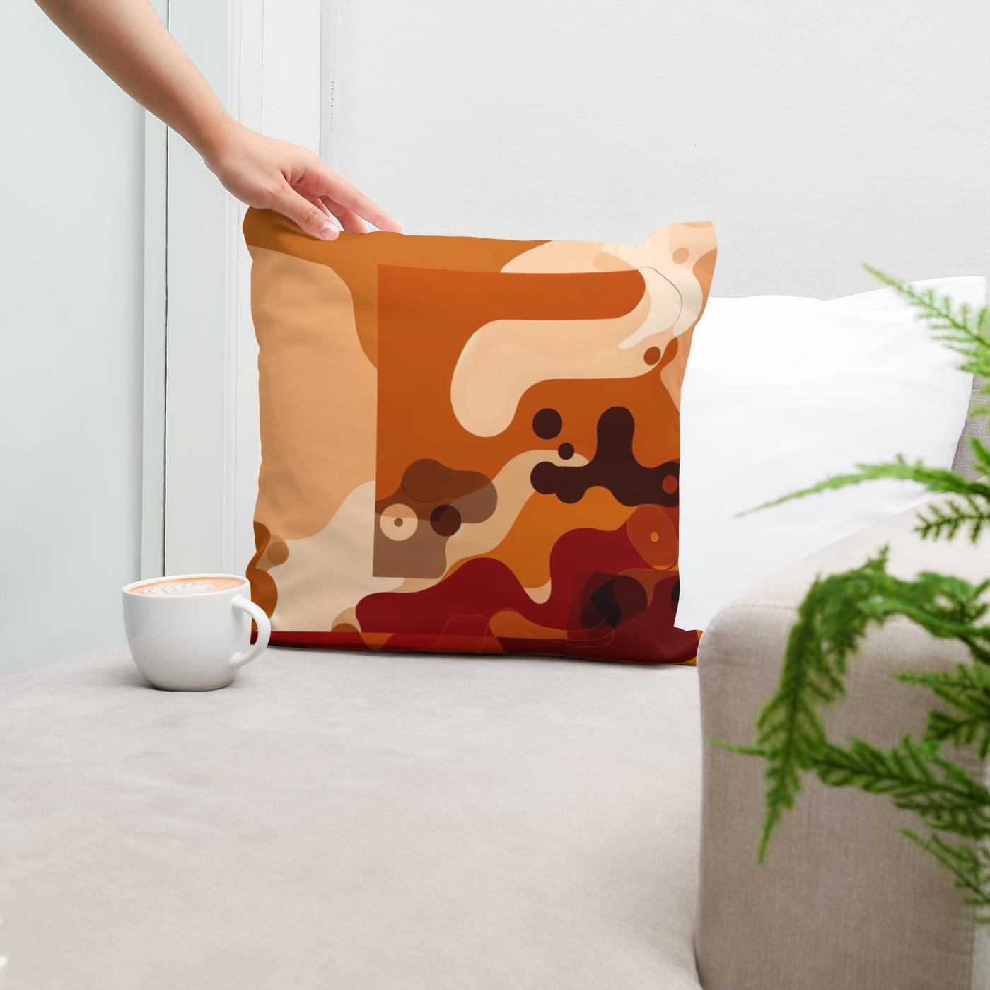 Desert Sands of Serenity Cotton Cushion