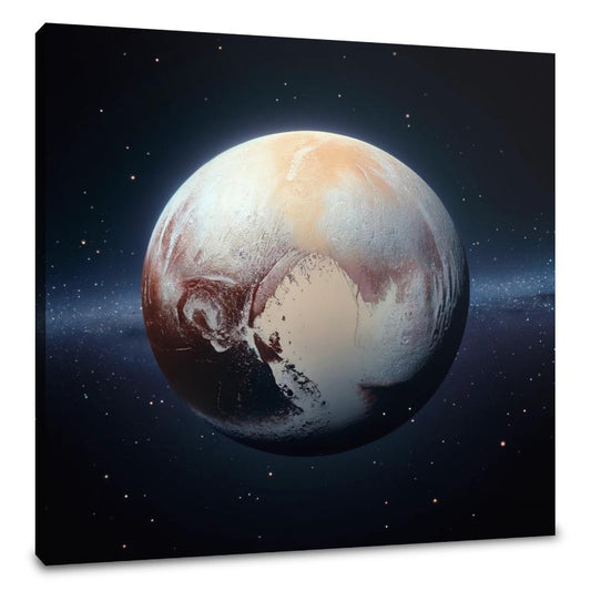 Pluto's Frozen Realm Canvas