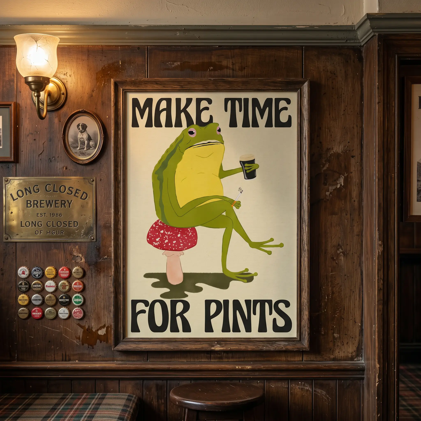 Make Time For Pints - A5 Print