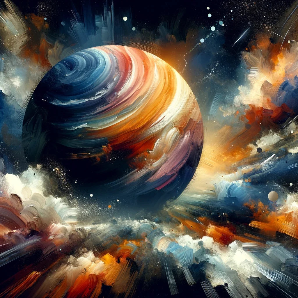 Planetary Passion Canvas