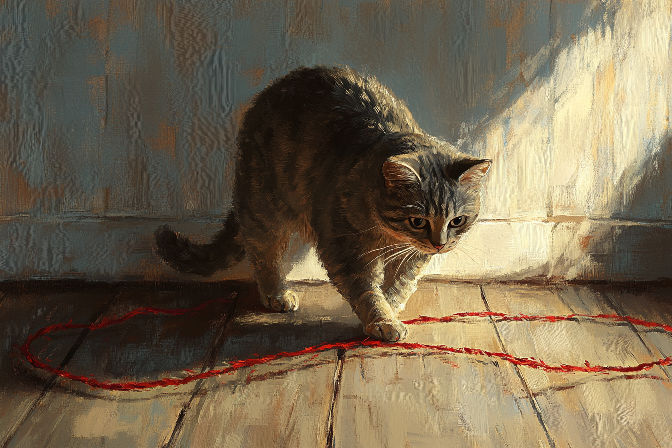 Playful Cat Canvas