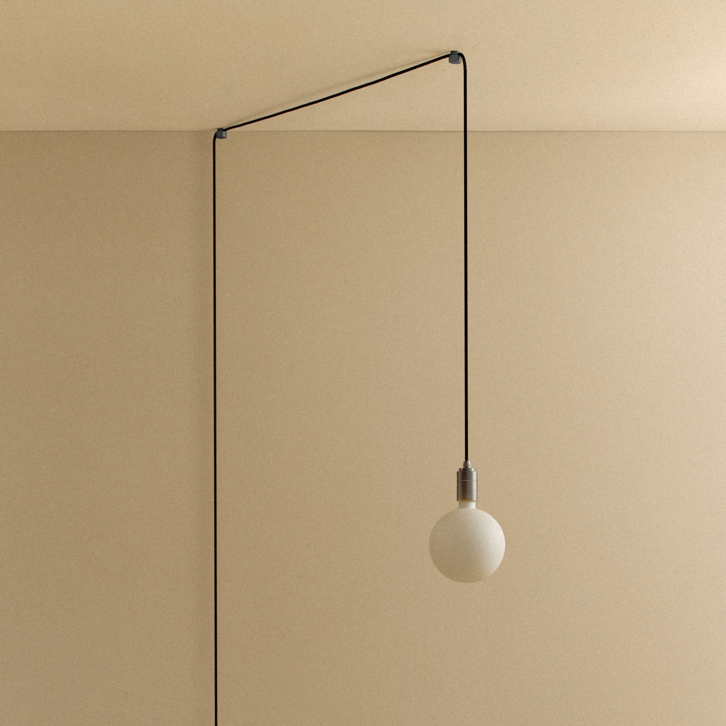 Sphere IV Plug-In Pendant in Graphite