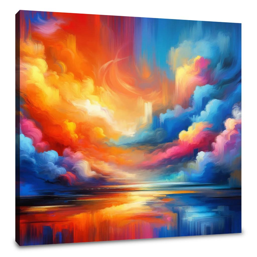 Calm Collision Canvas