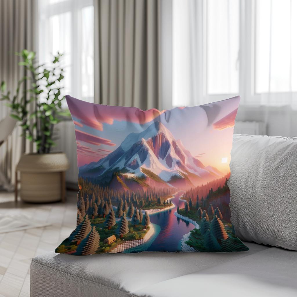 Mystic Meadow Cotton Cushion