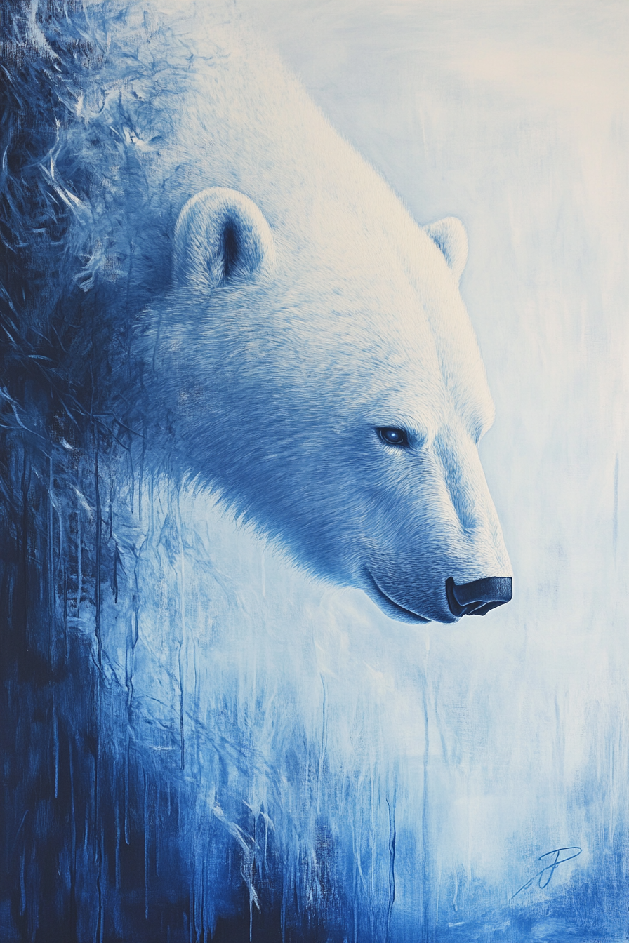 Polar Majesty Canvas