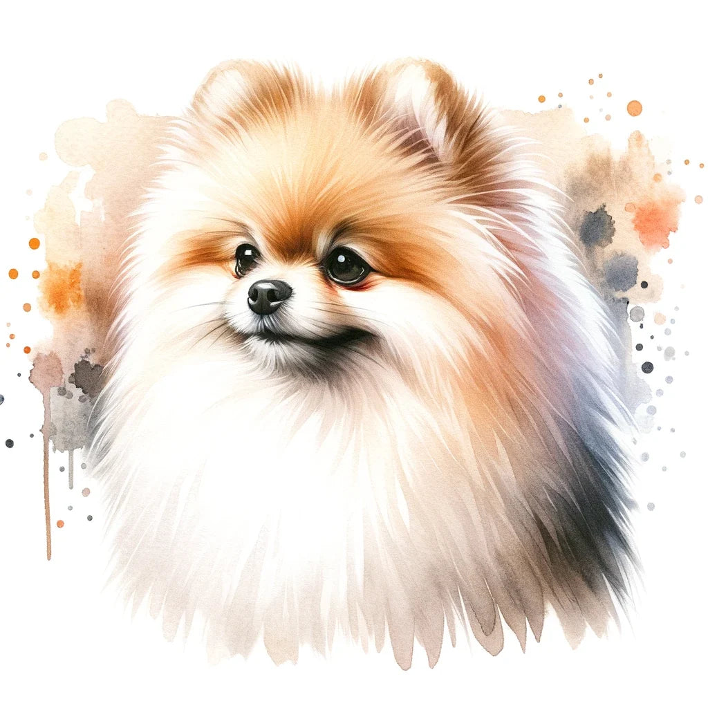 Pomeranian Elegance Canvas