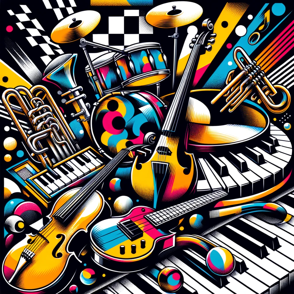 PopArt Orchestra Fusion Canvas