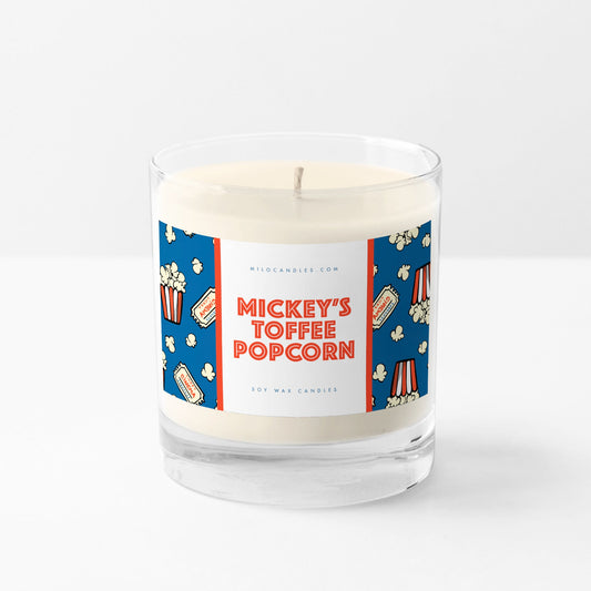 Mickey's Toffee Popcorn Candle