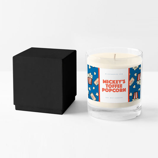 Mickey's Toffee Popcorn Candle