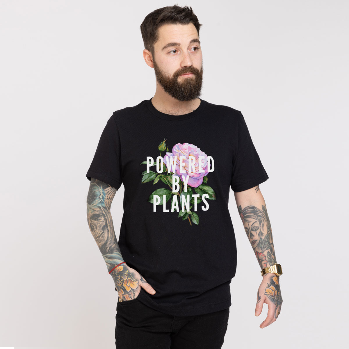 Powered By Plants T-Shirt (Unisex)