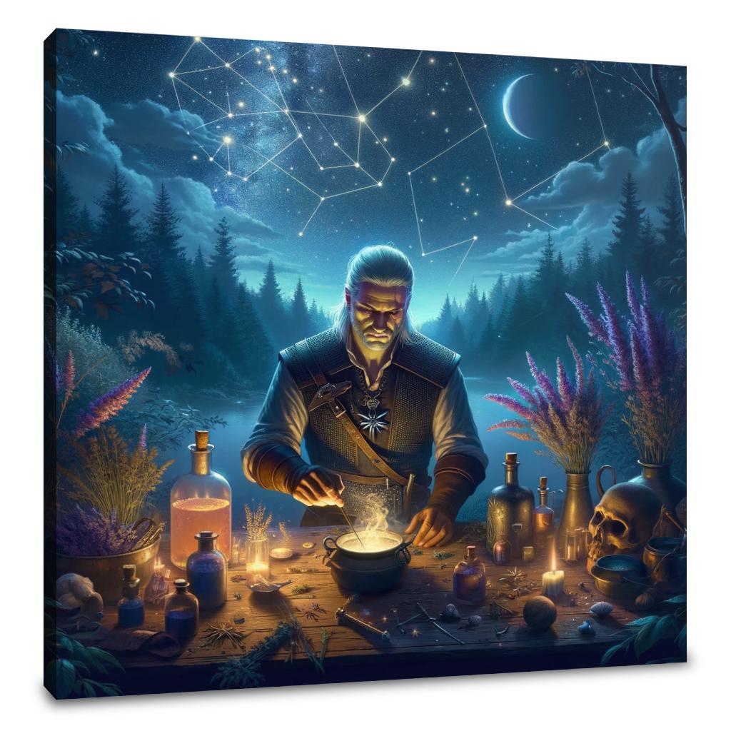 Alchemy Under Stars Canvas