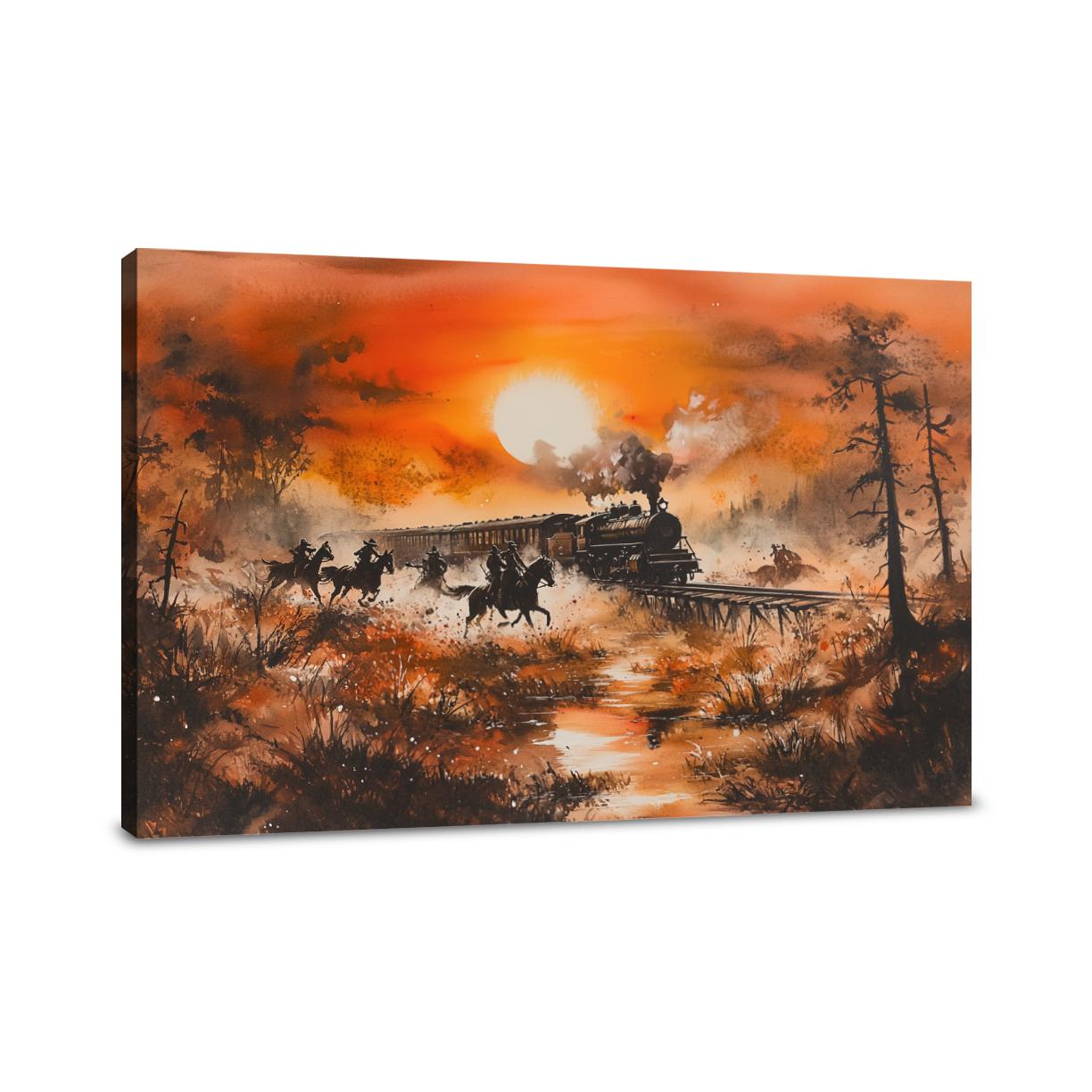 Bandit Gallop Adventure Canvas