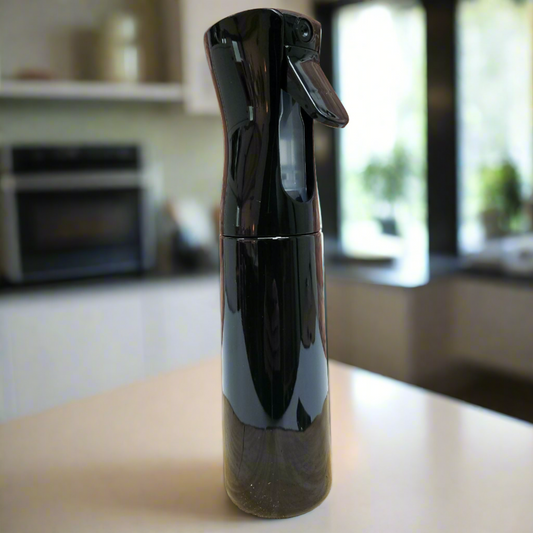 Premium Misting Spray Bottle | Continuous Spray | 200ml Black
