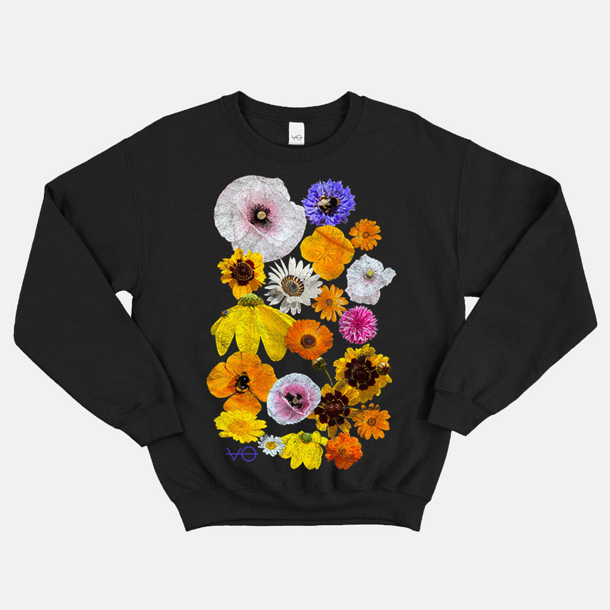 Pressed Wildflowers Sweatshirt (Unisex)