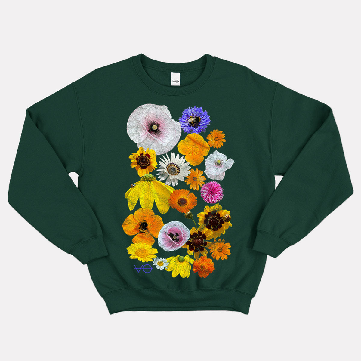 Pressed Wildflowers Sweatshirt (Unisex)