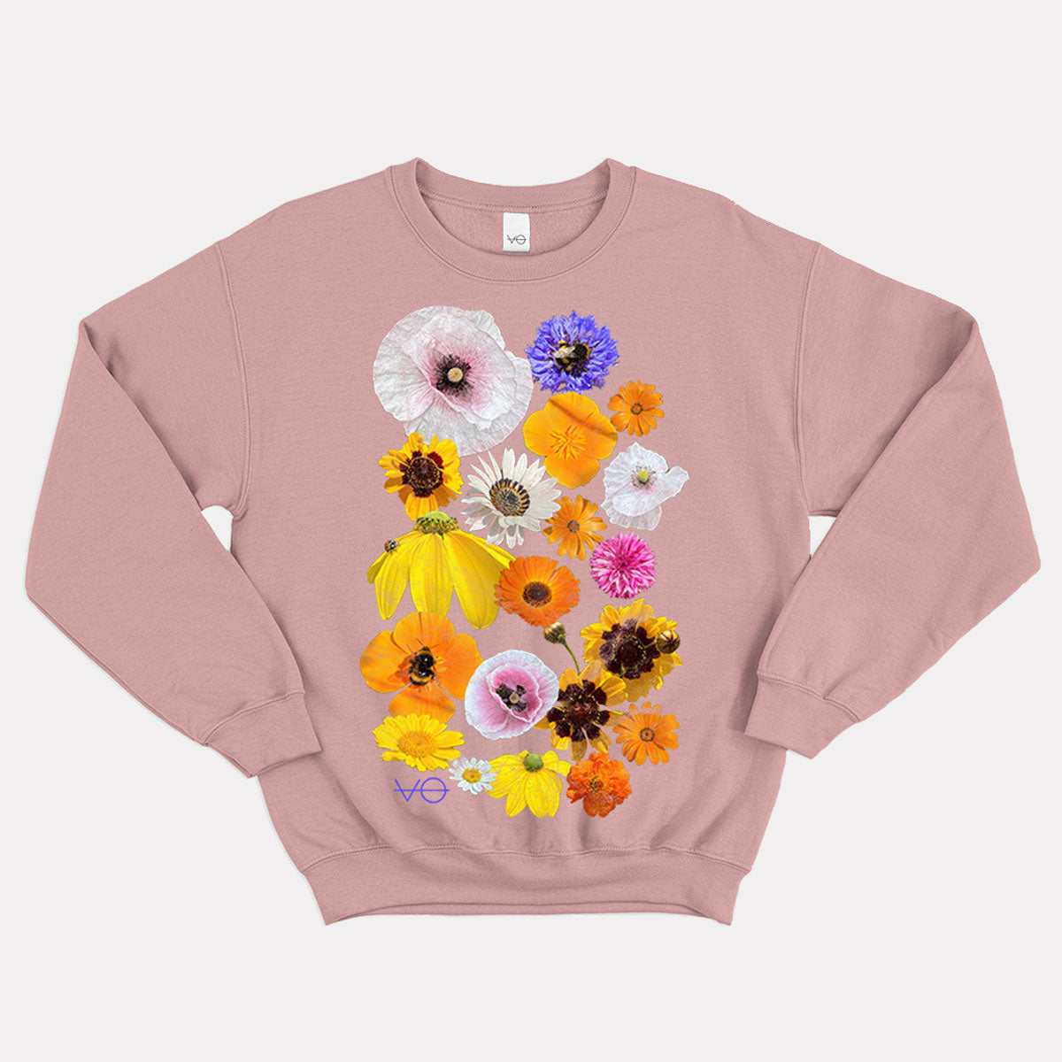 Pressed Wildflowers Sweatshirt (Unisex)