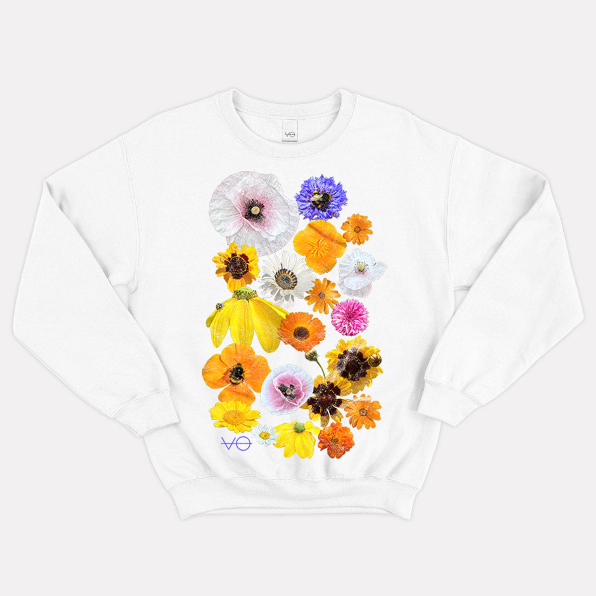 Pressed Wildflowers Sweatshirt (Unisex)