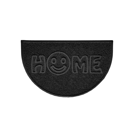 Home Smile Embossed Halfmoon Spaghetti Indoor/Outdoor Doormat