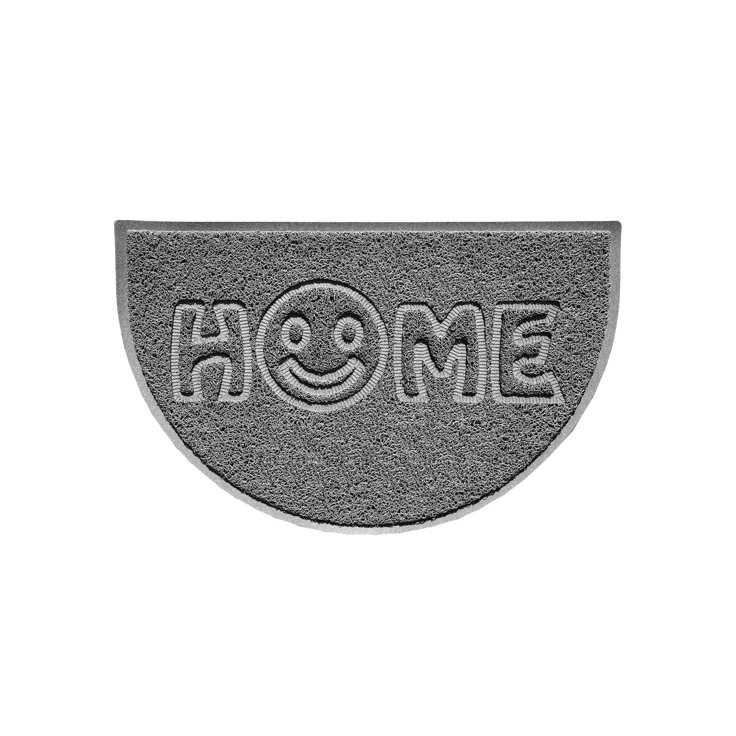 Home Smile Embossed Halfmoon Spaghetti Indoor/Outdoor Doormat