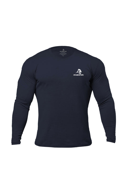 XAPE Prime Long Sleeve Tee - Navy