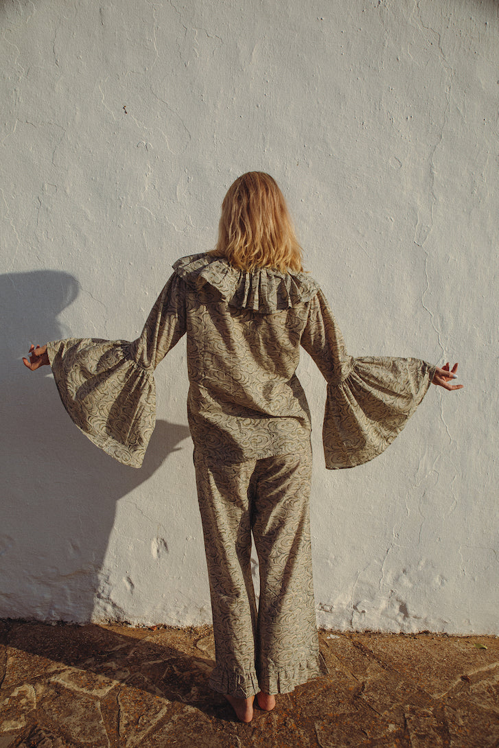 Kumo Clouds Two Piece Set  - Print Sisters Loungewear