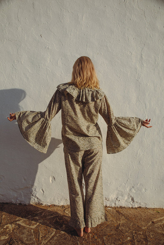 Kumo Clouds Two Piece Set  - Print Sisters Loungewear