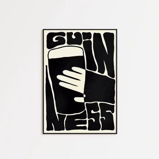 Bauhaus Guinness - A5 Print