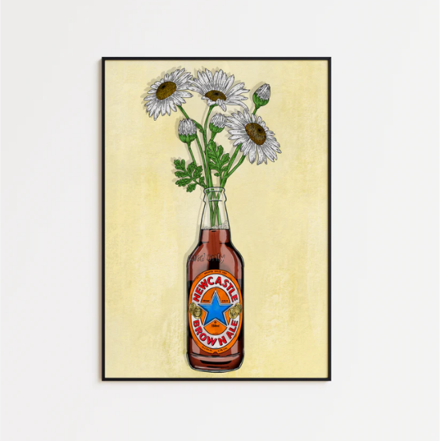 Newcastle Brown & Flowers