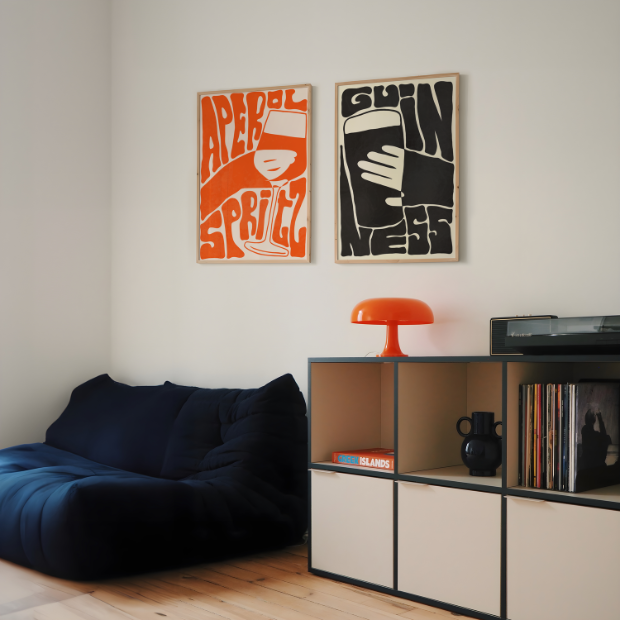 Funky Aperol Typography