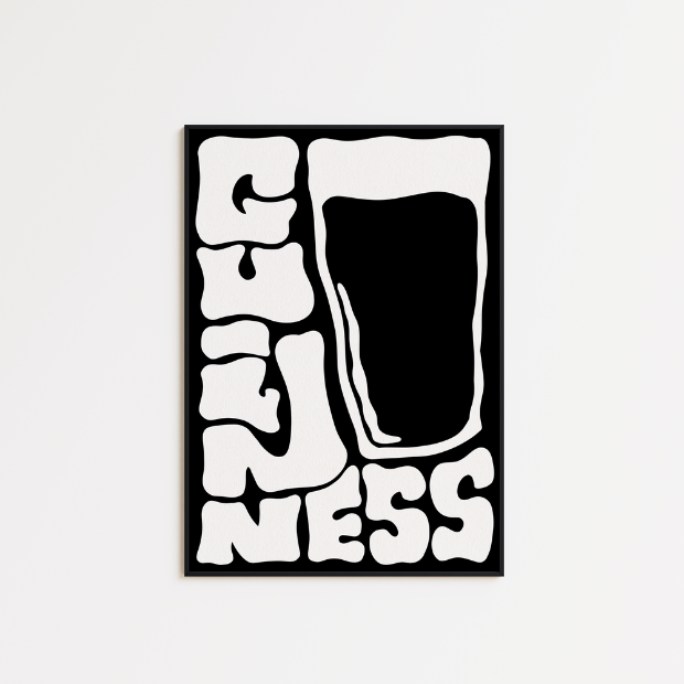 Funky Guinness Typography
