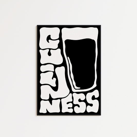 Funky Guinness Typography