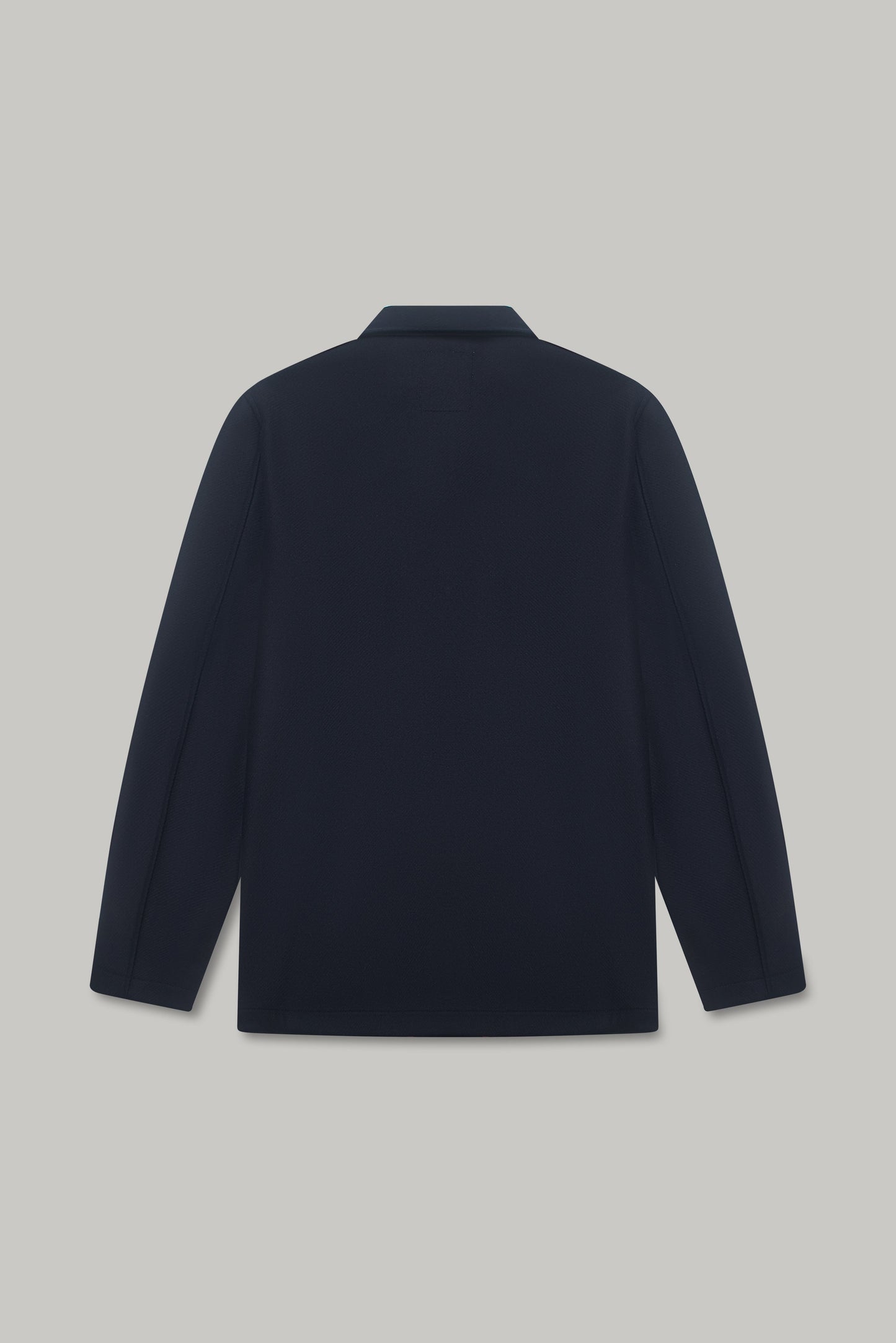 Chiltern Shacket Sleeve Lining - Birbo Twill Navy